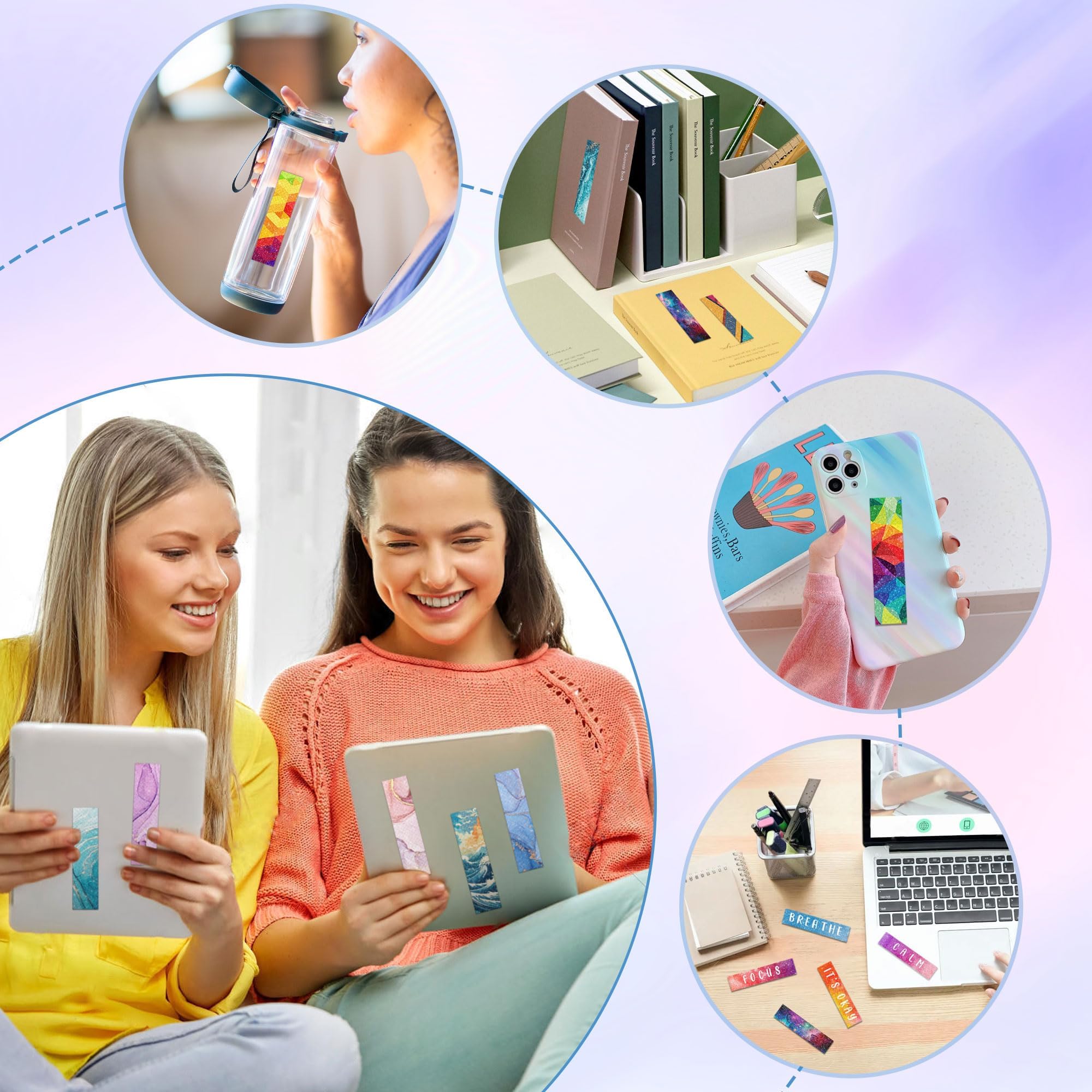 Snapklik.com : 50PCS Calm Stickers For Anxiety Sensory Stickers For ...