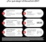 LG TV LED NANOCELL 2025 86NANO81A6A 217cm 4K HDR10 60Hz Couleurs Pures webOS 25 - 3