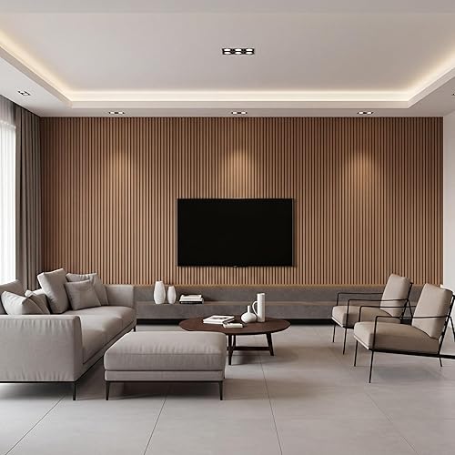 Miniatura 5 de From Plain To Beautiful In Hours C5102-30p - Paneles de techo de madera de poliestireno delgados de 93.7 x 4.7 pulgadas (cubiertas90 pies