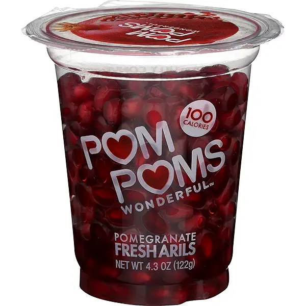 POM POMS Ready-to-Eat Pomegranate Arils, 4.3 oz. (Single Serve) 1
