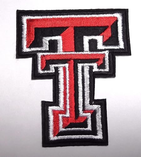 Parche de fútbol de Texas Tech Iron On College University F
