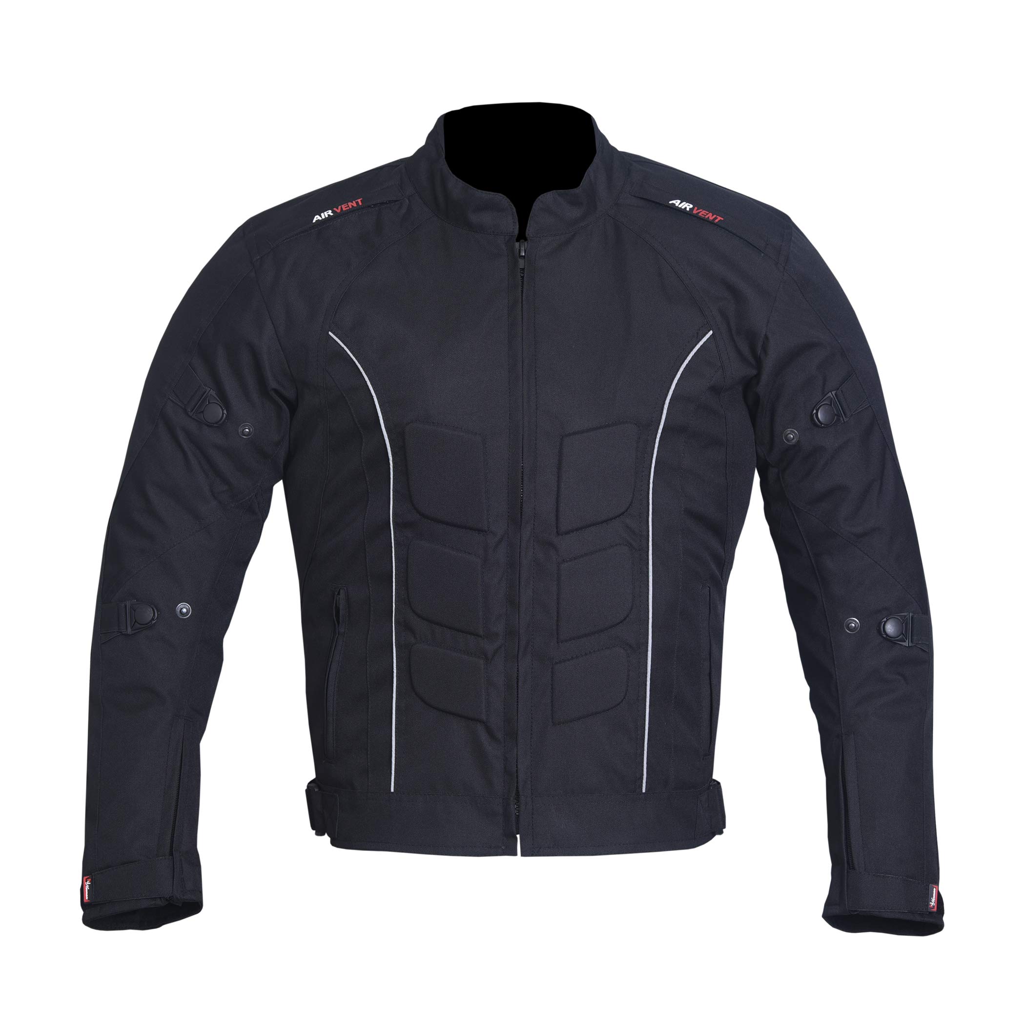 Norman Men's Black Motorbike Motorcycle Waterproof Protection Jacket Armour Jacket Protective Jacket For (As8, Alpha, X_l, Regular, Regular, )
