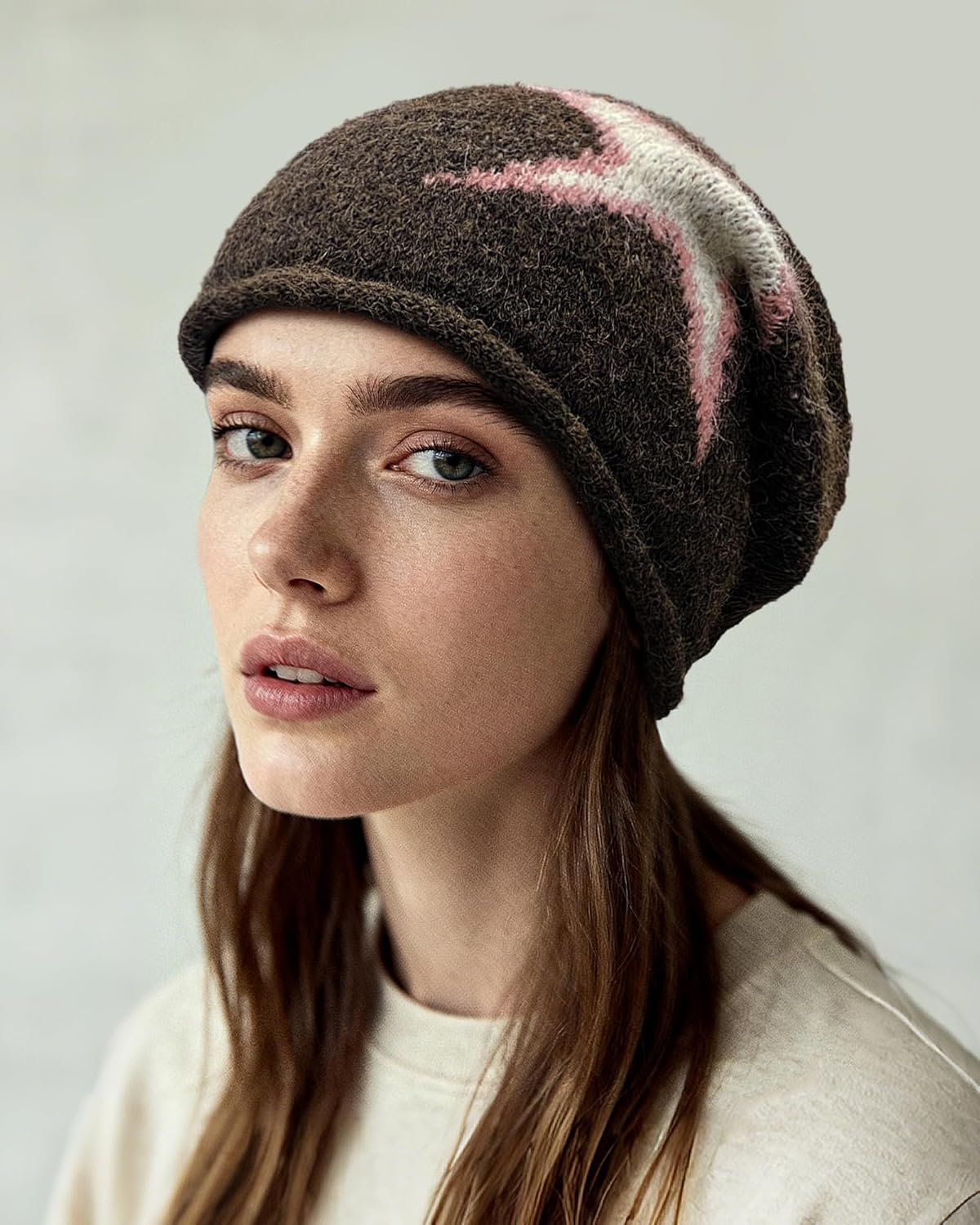 Croogo Slouchy Beanies for Men Women Winter Soft Warm Hat Lightweight & Breathable Slouch Knitted Skull Cap - Image 2