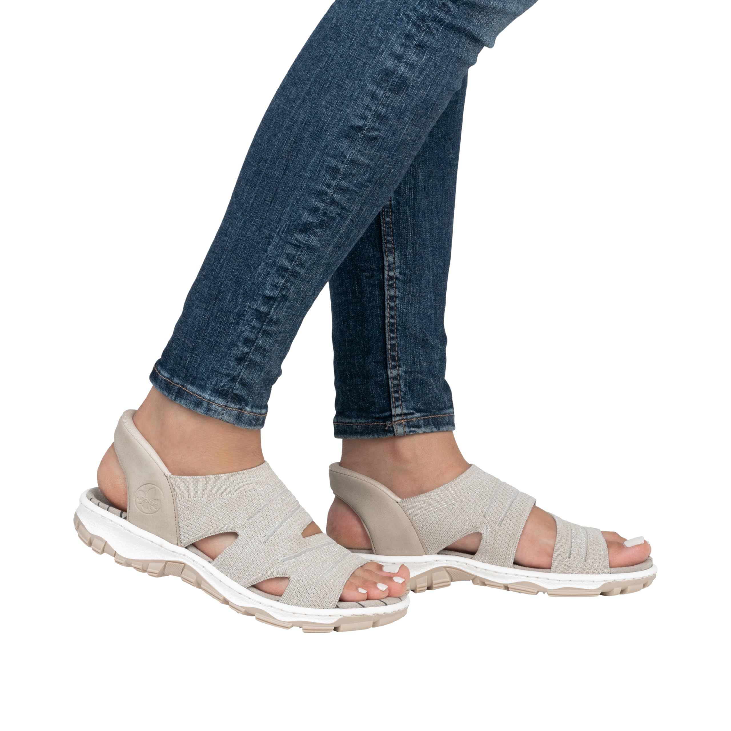 Rieker 68895 Sandales de trekking Femme