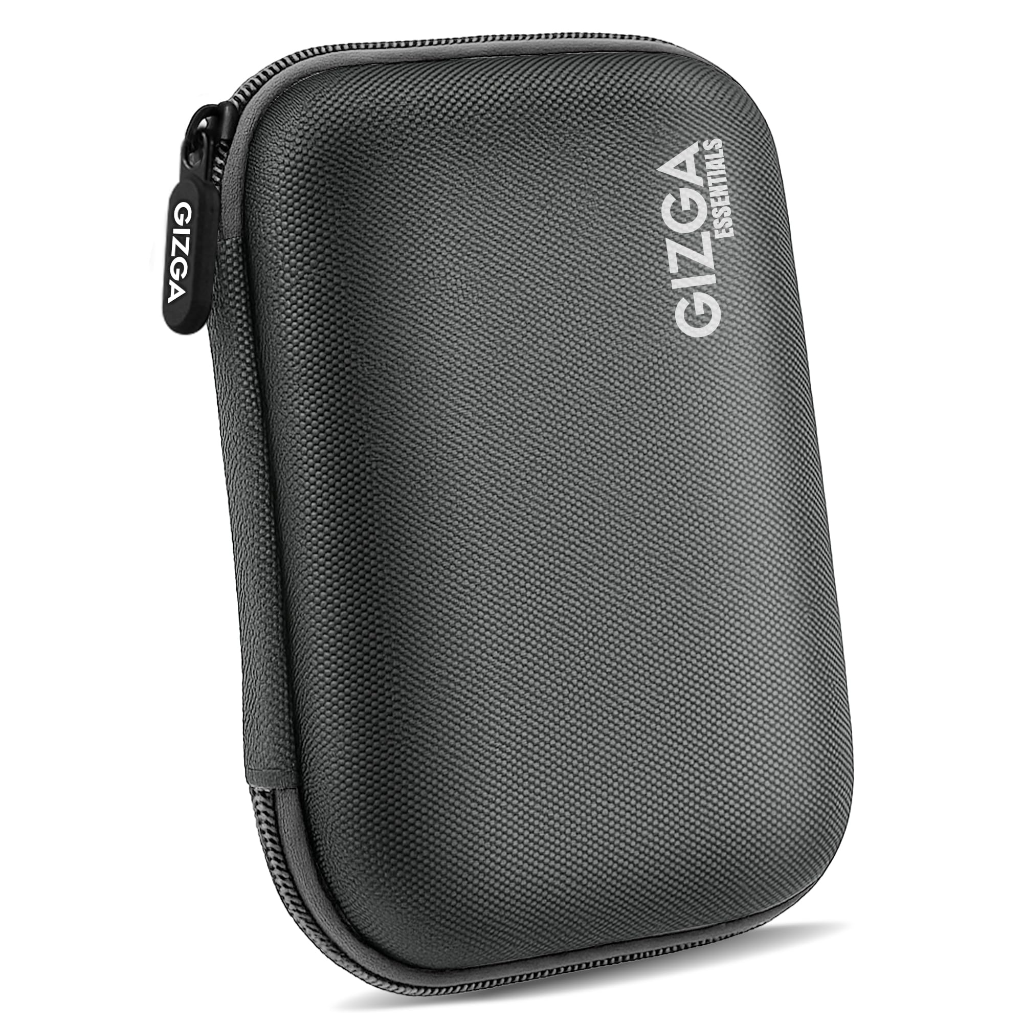GIZGA Essentials Hard Drive Case Shell – 2.5-Inch Portable Organizer Bag for External Hard Drives, SSD, Earphones, USB Cables, Power Banks, Chargers, Water-Resistant, Shockproof, Durable, (Grey)-picture-44