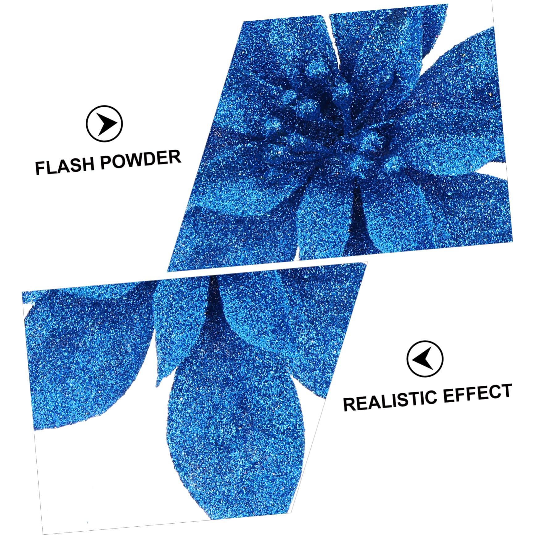 Abaodam 18stücke Teiliges Weihnachtsblumen-dekorationsset Aus Kunstblumen Für Weihnachtsbaum Türen Und Fenster Poinsettia Für Festliche Anlässe Und Stilvolle Weihnachtsdekoration