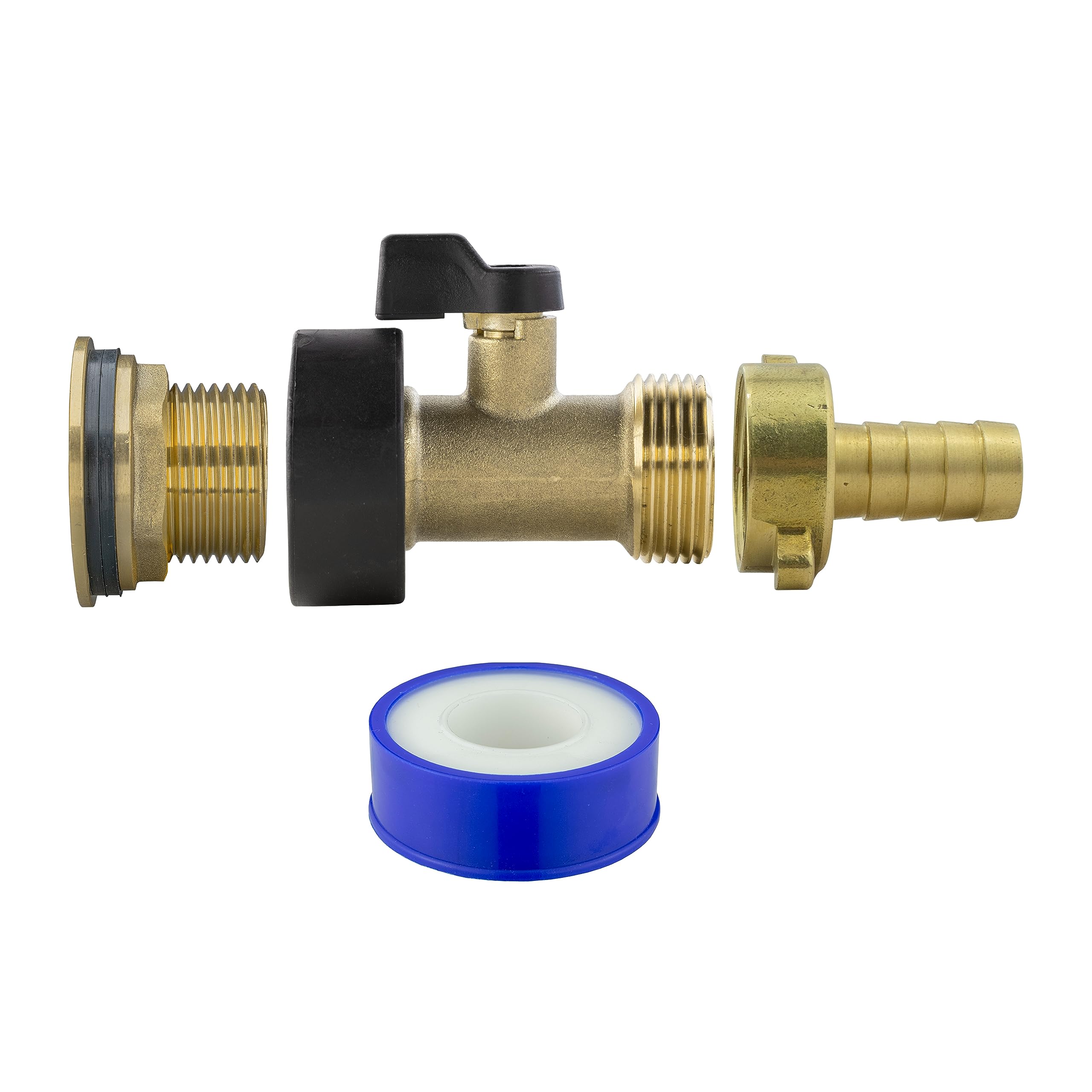water butt/rain barrel outlet 1/2" bsp (21mm hole) adaptor/connector and range of taps (kit 9)