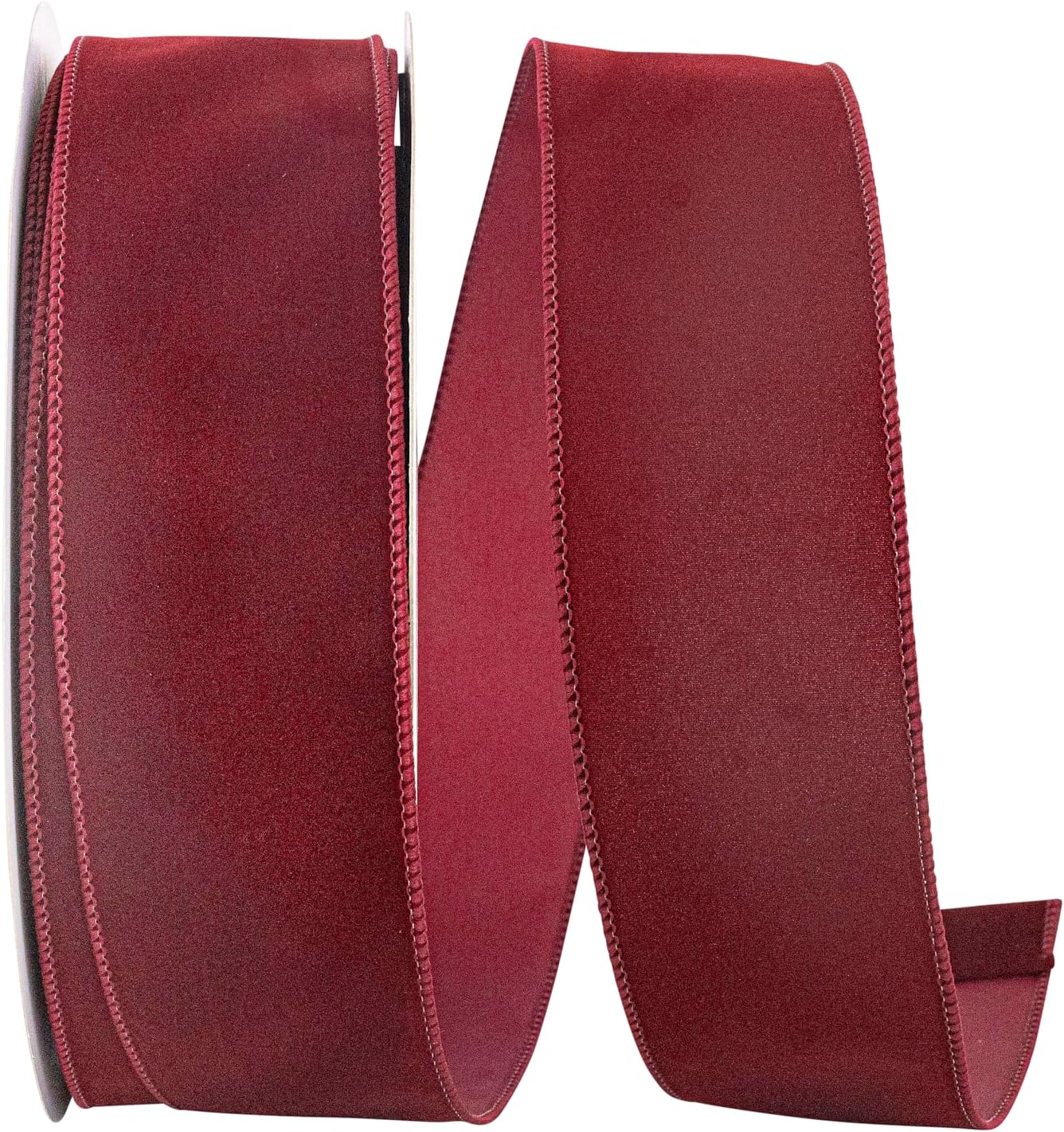 Reliant Ribbon 92270W-090-40K Ribbon, 2-1/2 Inch X 50 Yards, Burgundy