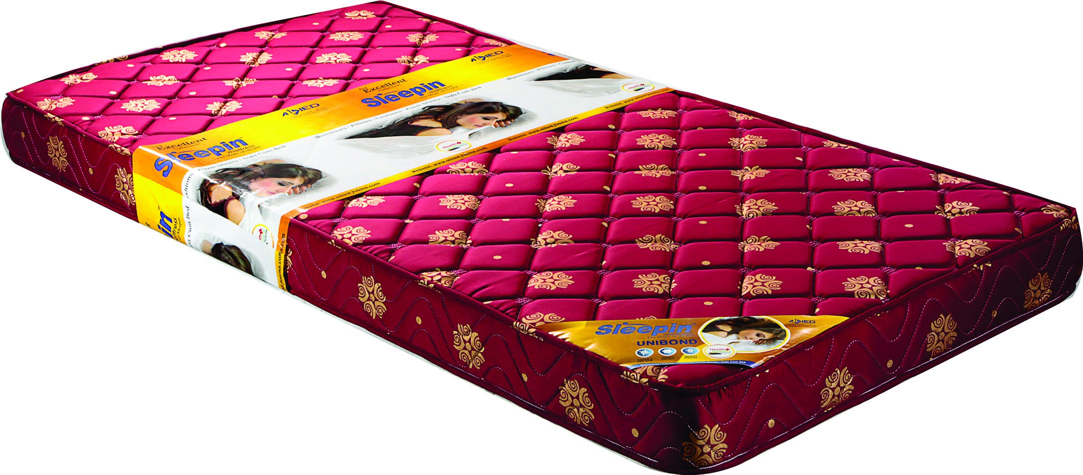 Sleepin-Uni Bond -Dual Comfort Firm Normal-Top 5 Inch Orthobond Foam Mattress (72x30x5 Inch,Single Size)