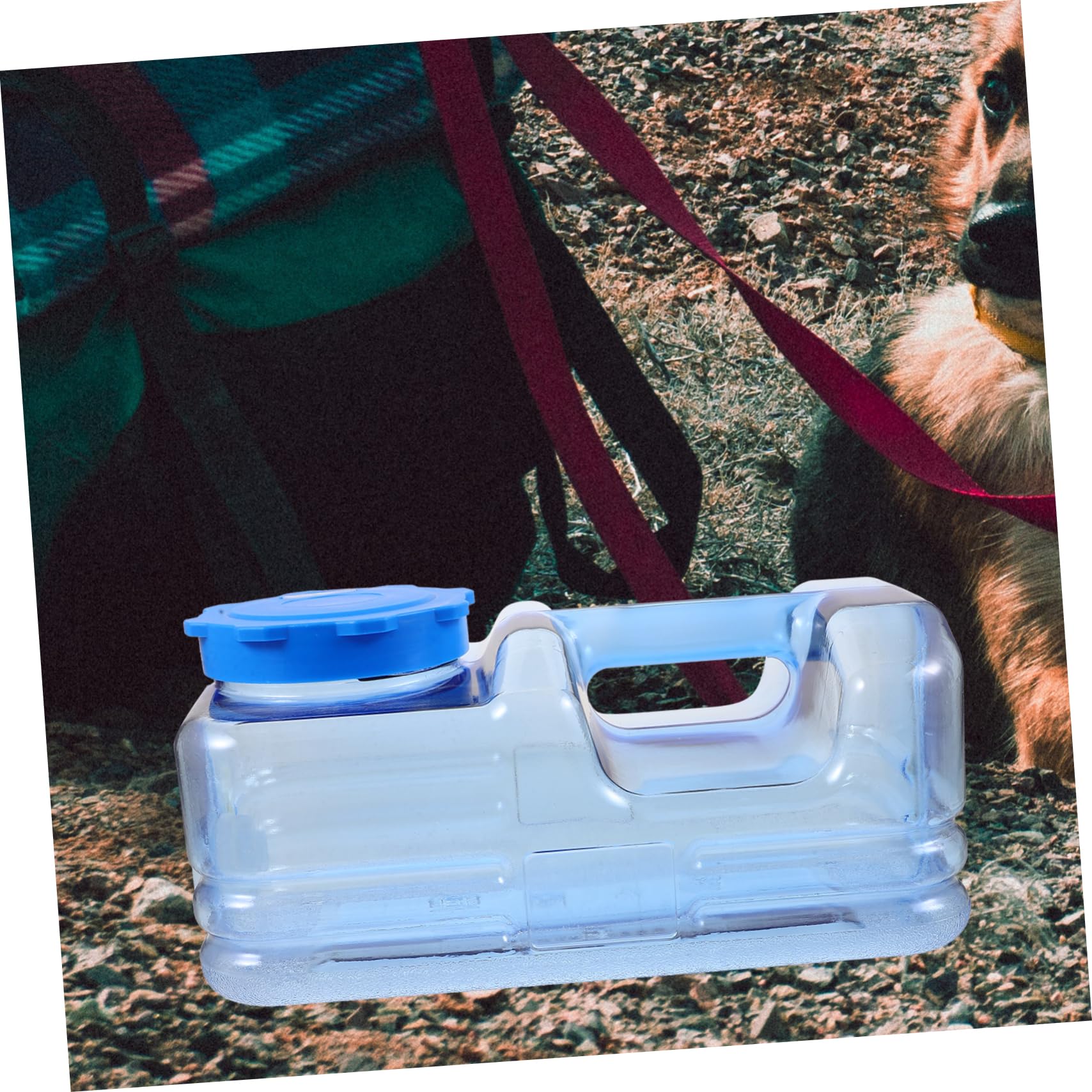Sosoport 1satz Camping Wasserbehälter Tragbarer Wassercontainer Für Outdoor Picknick Und Notfälle Robuste Wiederverwendbare Wasserkanister Aus Pc-Material Mit Praktischem Tragegriff