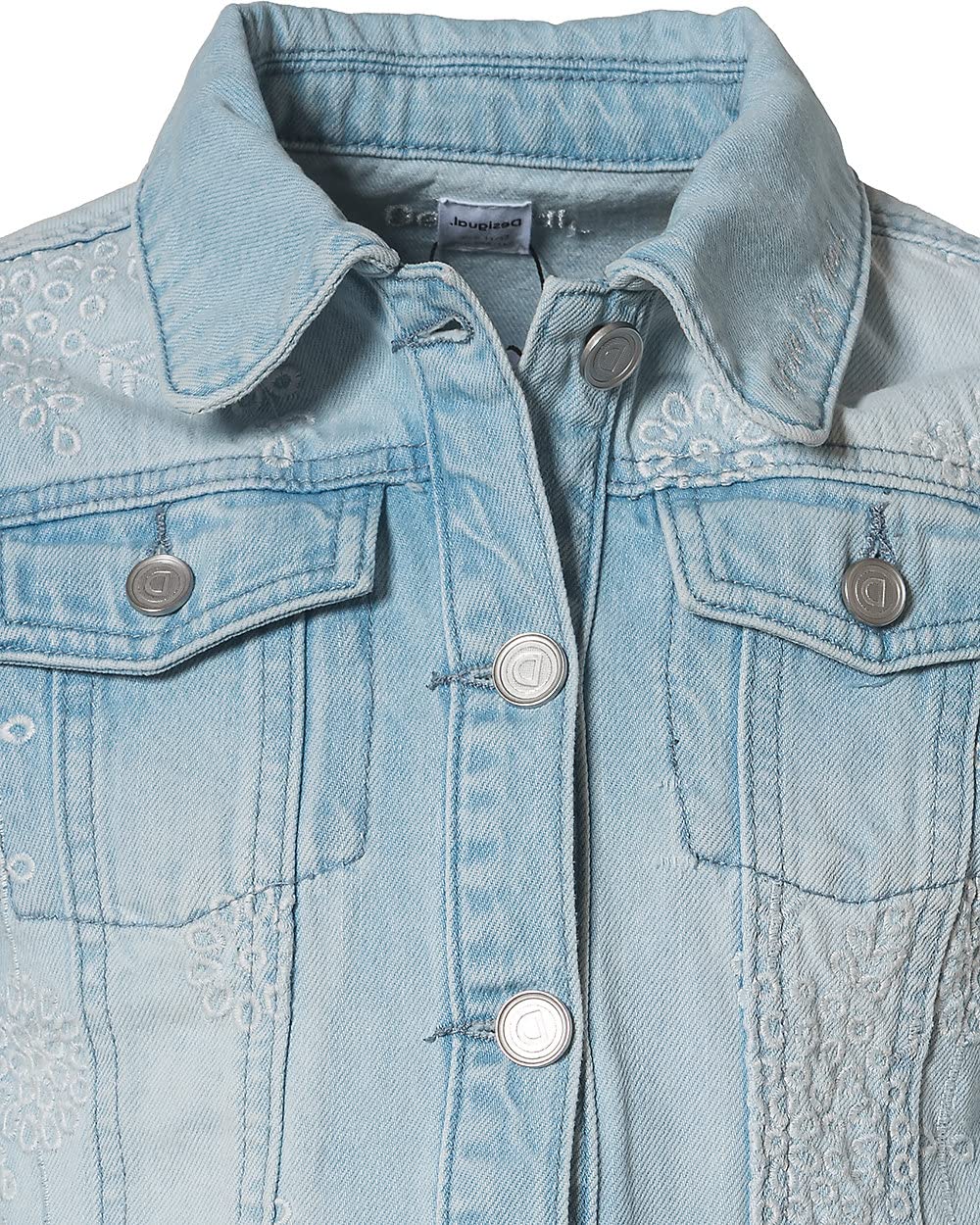 Desigual Chaq_iturra Chaqueta de Mezclilla para Niñas