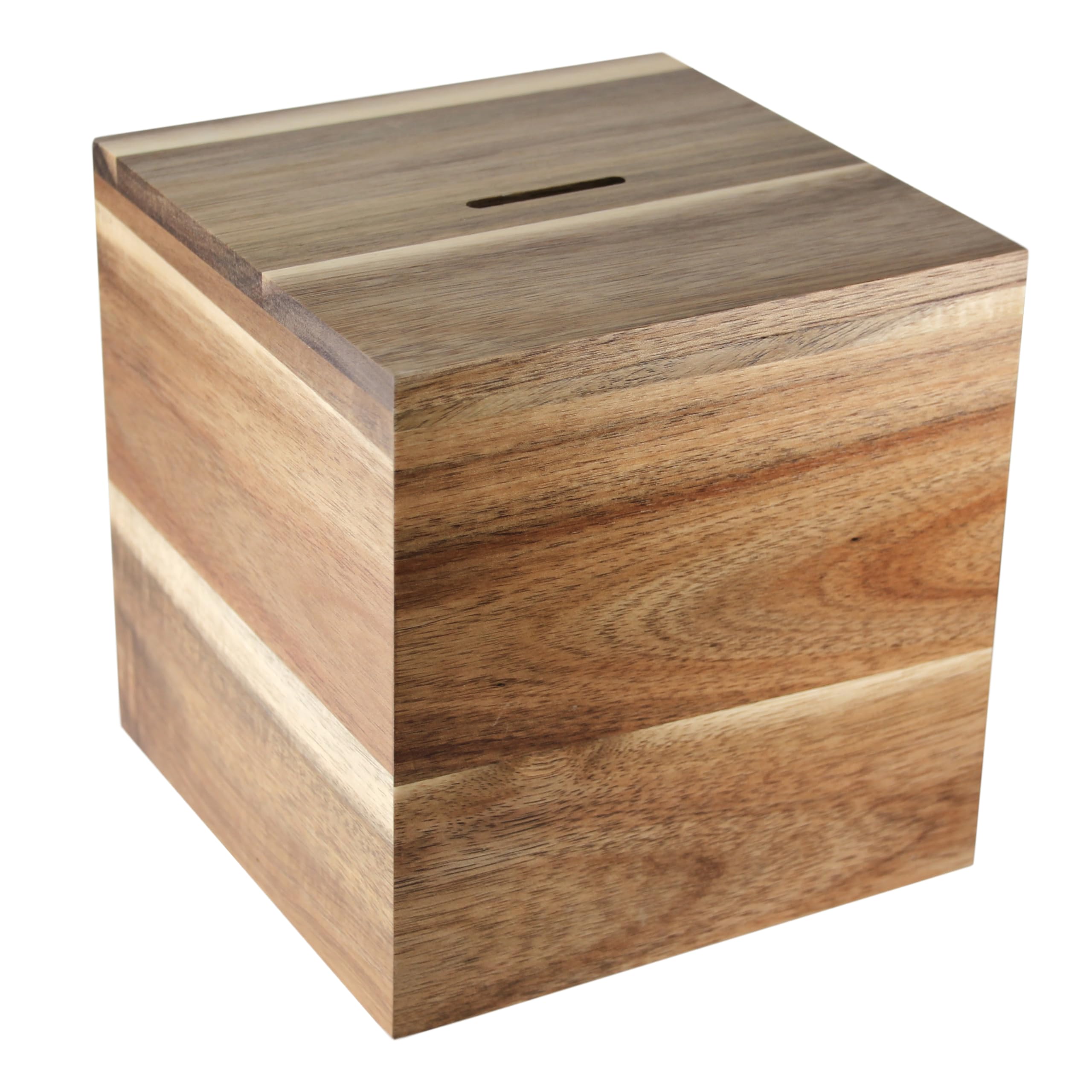 BIG Dreams Box - Tirelire en Bois Élégante & Défi d'Épargne - Cadeau pour Couple, Mariage, Fiançailles | pour Économiser pour Les Vacances ou Les Voyages | Boîte de Pourboires et de Dons