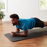 Tapis de yoga épais Amazon Basics avec sangle de transport