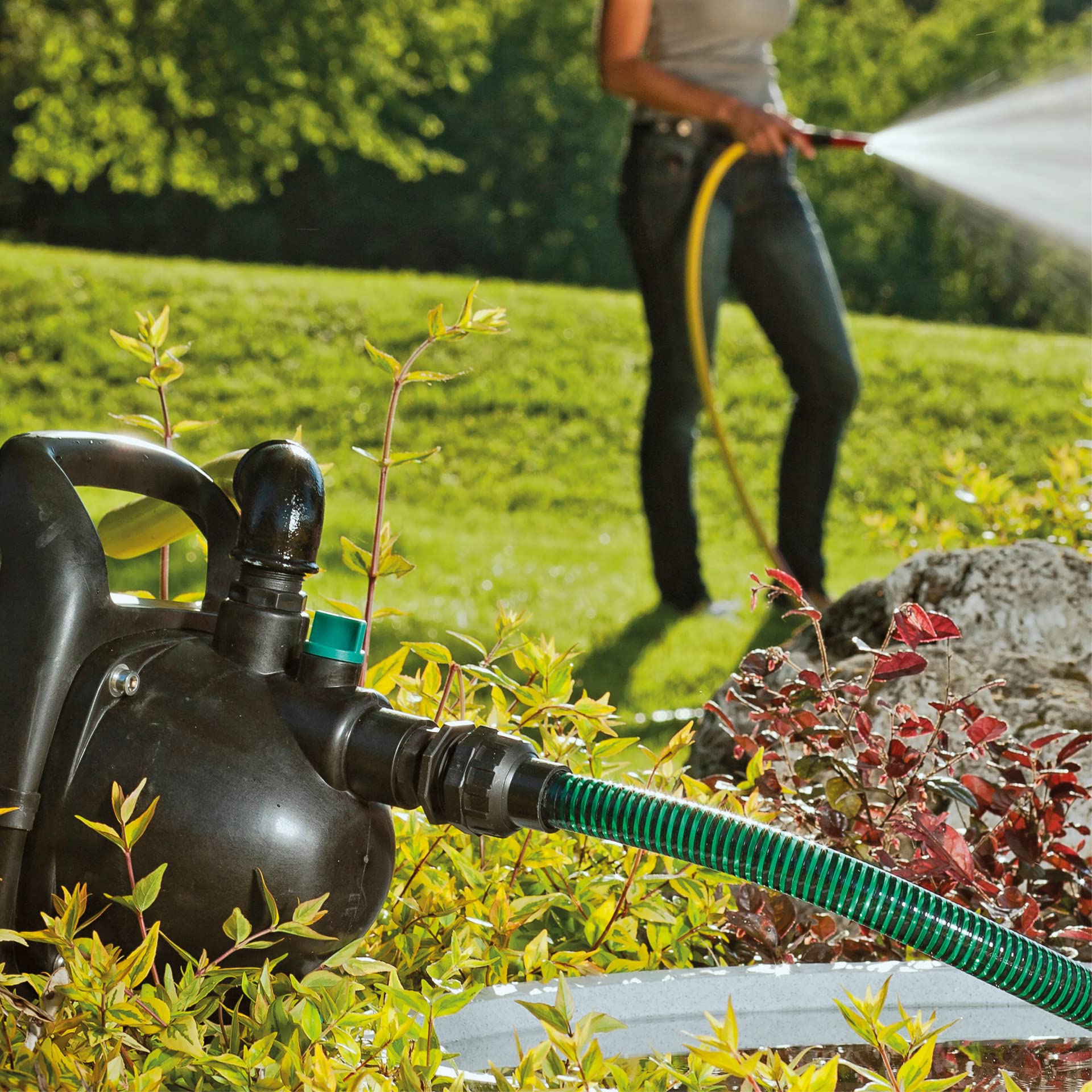 FITT ASPIRFLEX 4 m - Tuyau pour l’aspiration de l’eau, pour le raccordement à des pompes, réalisé avec une technologie exclusive