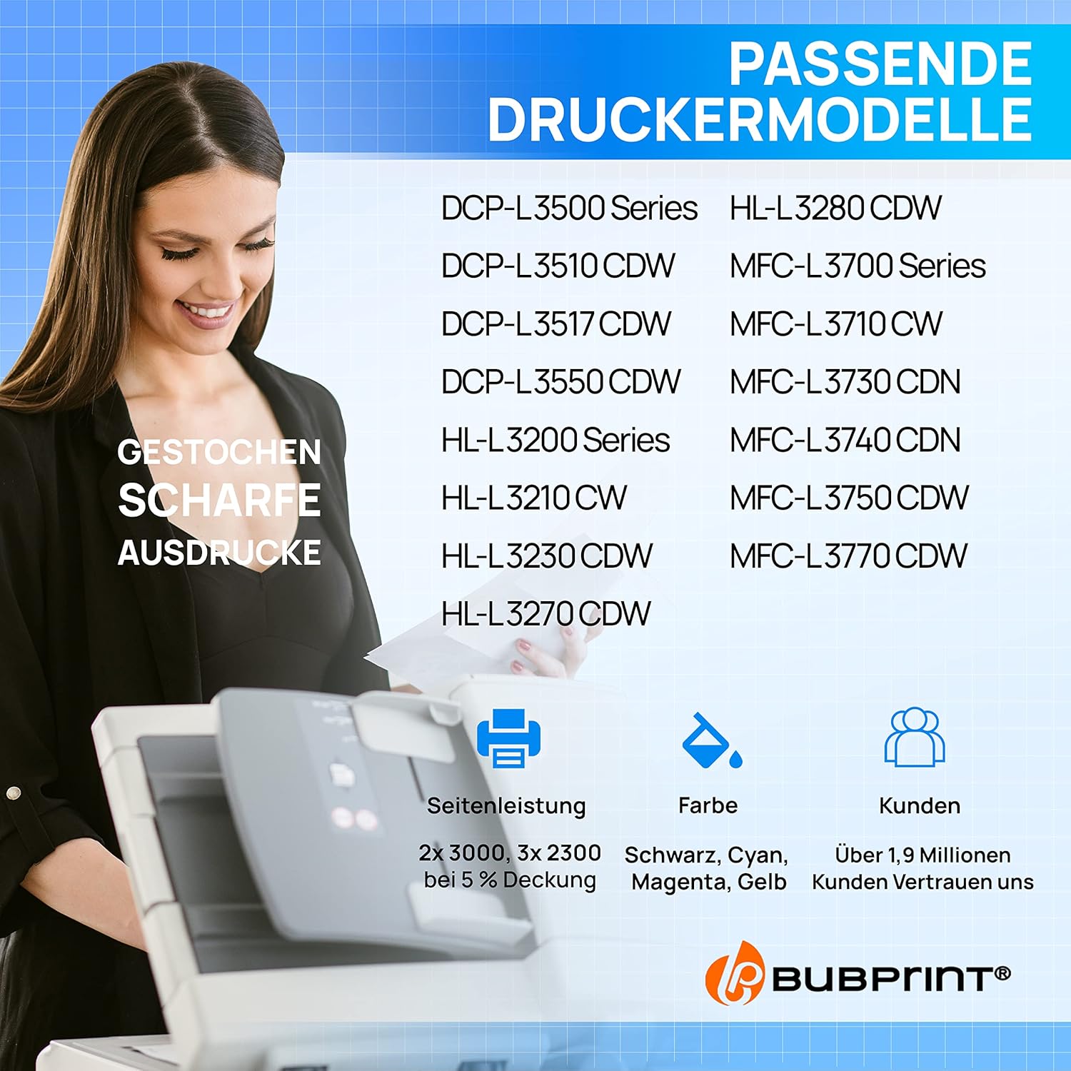 Gеt Sресіаl Prісе Bubprint Compatible Toner Cartridge Replacement for Brother TN227 TN227bk TN-227 TN223 TN 223bk c m y use with MFC-L3750CDW HL-L3210CW HL-L3290CD HL-L3230CDW MFC-L3710CW HL-L3270CDW (5 Pack) Suреr Dеаl Prоduсt Bubprint Compatible Toner Cartridge Replacement for Brother TN227 TN227bk TN-227 TN223 TN 223bk c m y use with MFC-L3750CDW HL-L3210CW HL-L3290CD HL-L3230CDW MFC-L3710CW HL-L3270CDW (5 Pack)