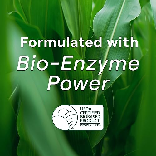 Miniatura 7 de Seventh Generation Paquetes de detergente para lavavajillas de triple acción limpiadora automática con poder de bio-enzima, libre y transparente,