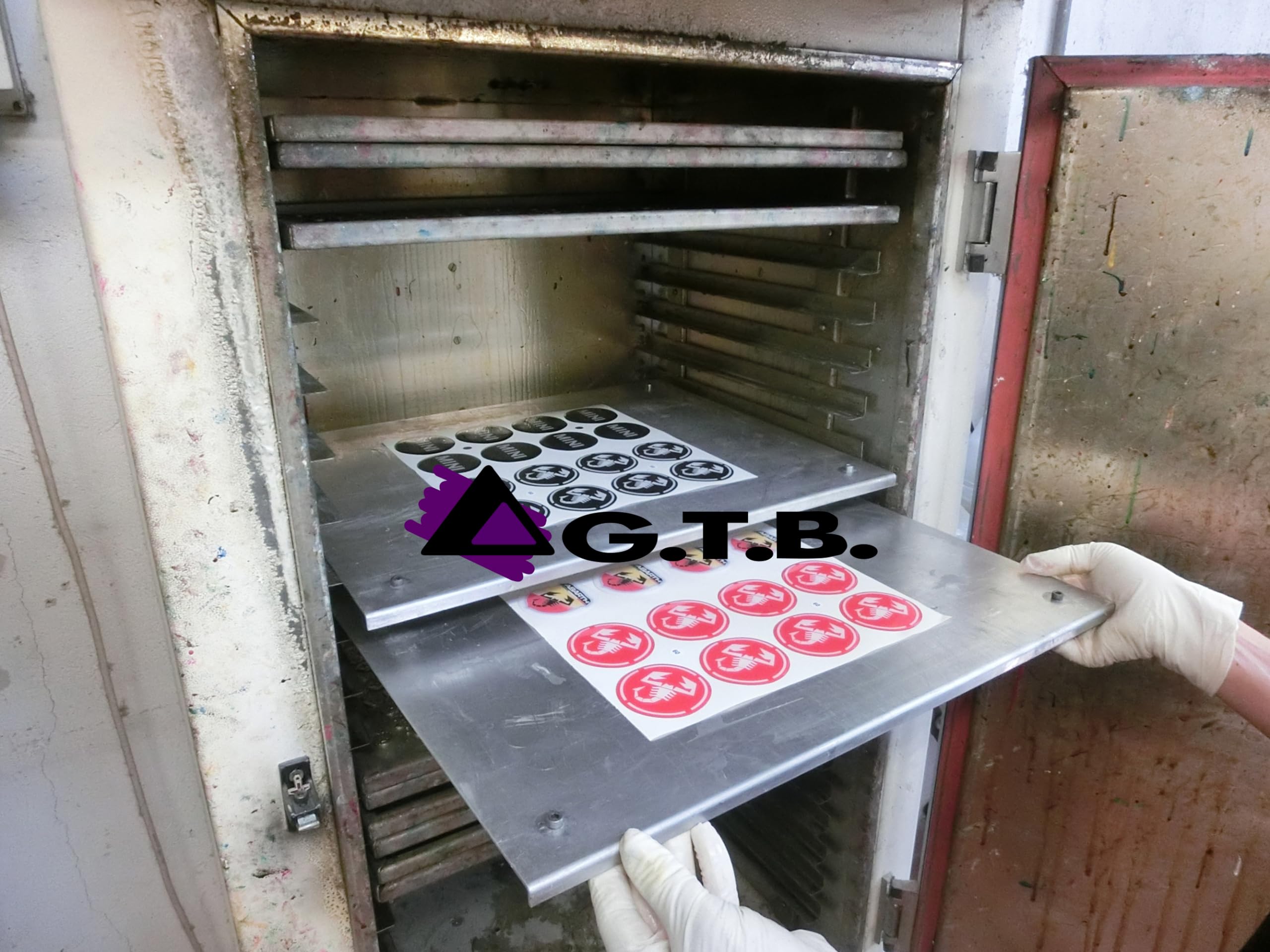 Adesivi Resinati Per Fiat Panda E 500 - Stemma 3D Anteriore/Posteriore, Effetto Carbonio, Made In Italy - Foto 2