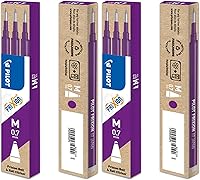 Vista 7 de Pilot Recambios para Frixion Rollerball 0.028 in (Pack de 3) - Azul Claro