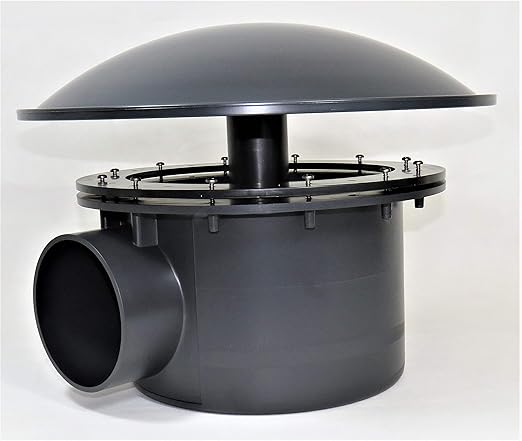 Image eco-filtration 110MM/4 BOTTOM DRAIN KOI FISH POND PUMP FILTER TANK PIPE FITTING