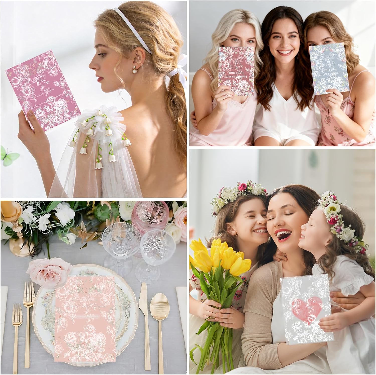 100 Pcs Wedding Vellum Jackets for 5x7 Invitations Envelope Inserts Liners