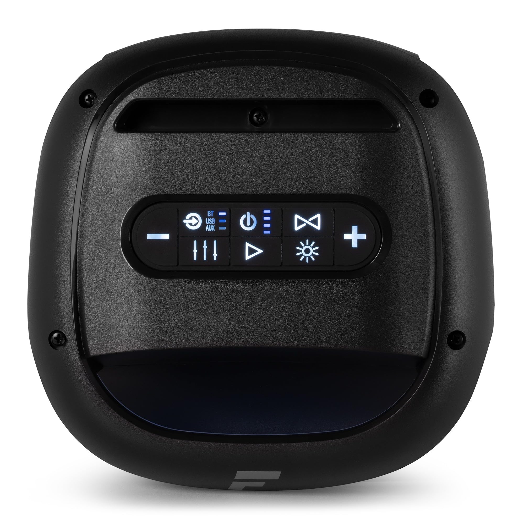 Fenton Track165 Enceinte Portable Bluetooth Lumineuse, 120W, Batterie Longue Autonomie 10H, Facile à Transporter, Enceinte Karaoké, Idéale pour Toutes Vos Soirées