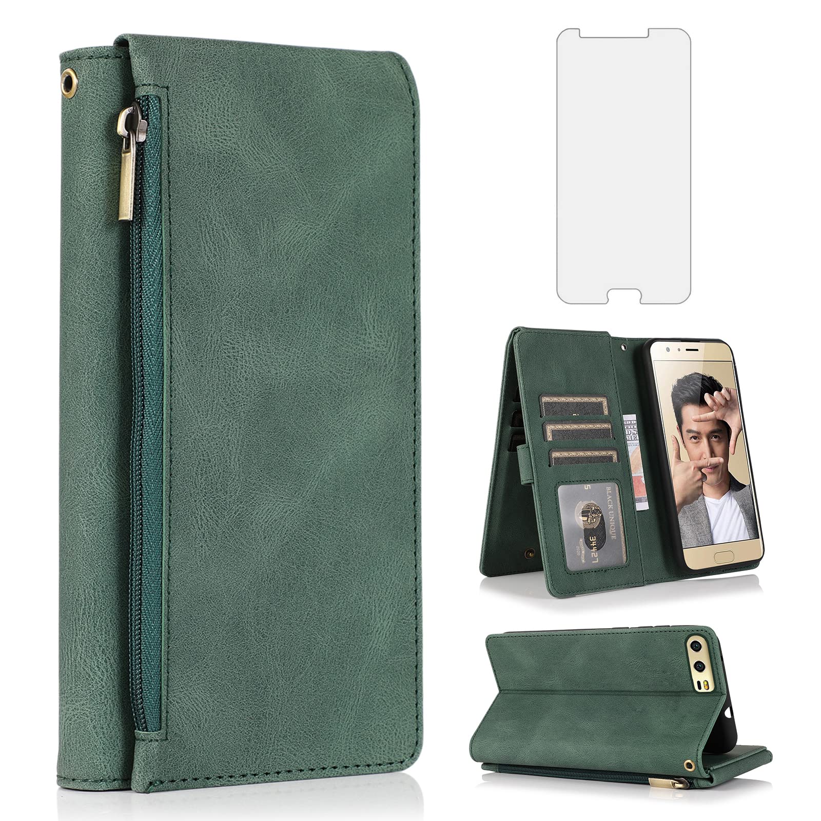 Asuwish Compatible With Huawei Mate 9 Wallet Case Nigeria