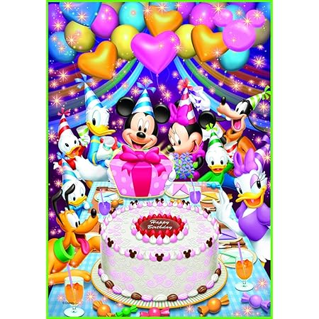Amazon 108ピース ジグソーパズル ディズニー バースデイ サプライズ ラストワンピースジグソー 18 2x25 7cm ジグソーパズル おもちゃ
