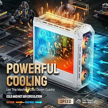 AsiaHorse白pcケース簡易水冷付き ASCII.jp：新ケースで魅せる白ゲーミングPC、コスパと見た目の
