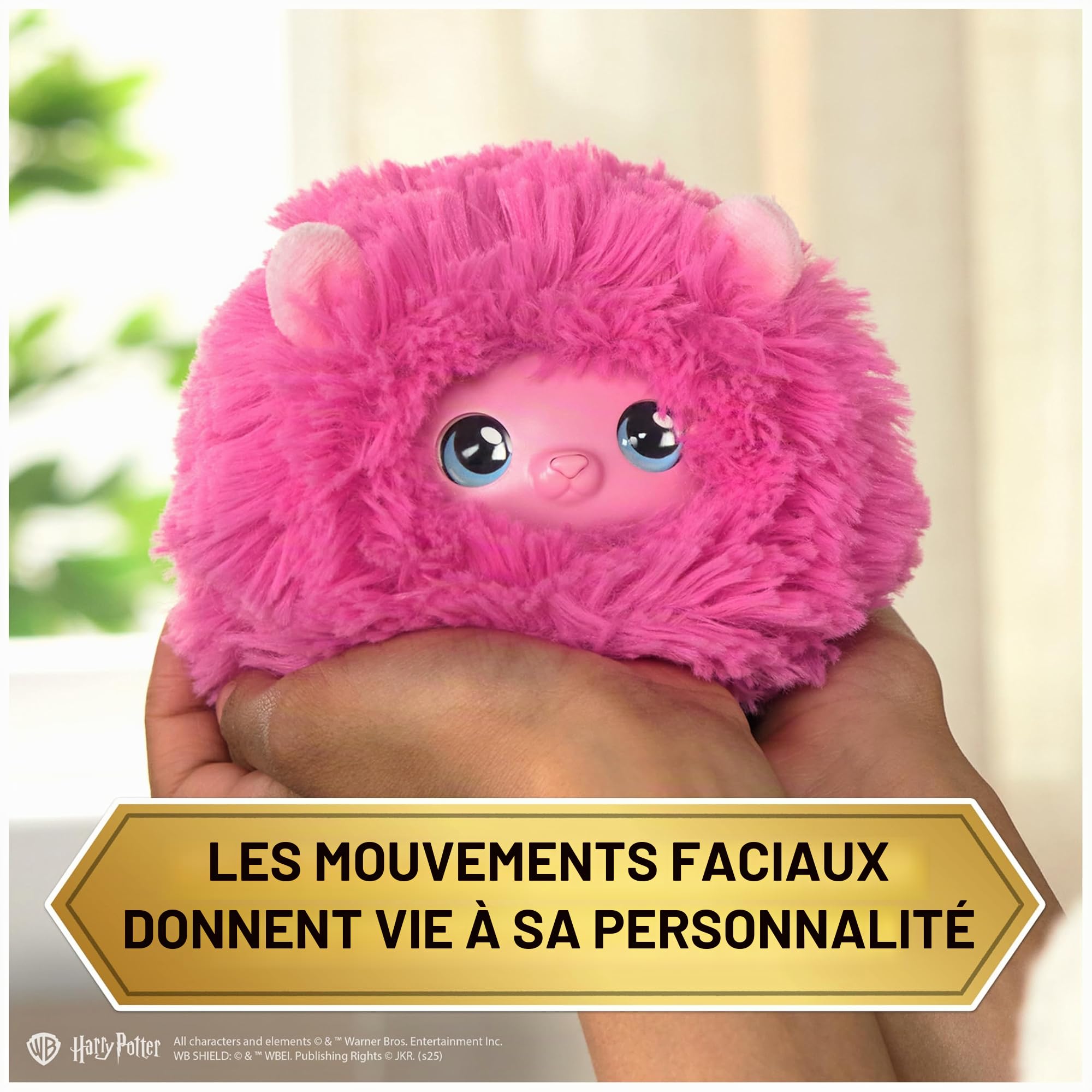 Harry Potter Minimuff en Peluche interactif avec Plus de 35 Sons, Jouet pour Enfants dès 6 Ans Fan