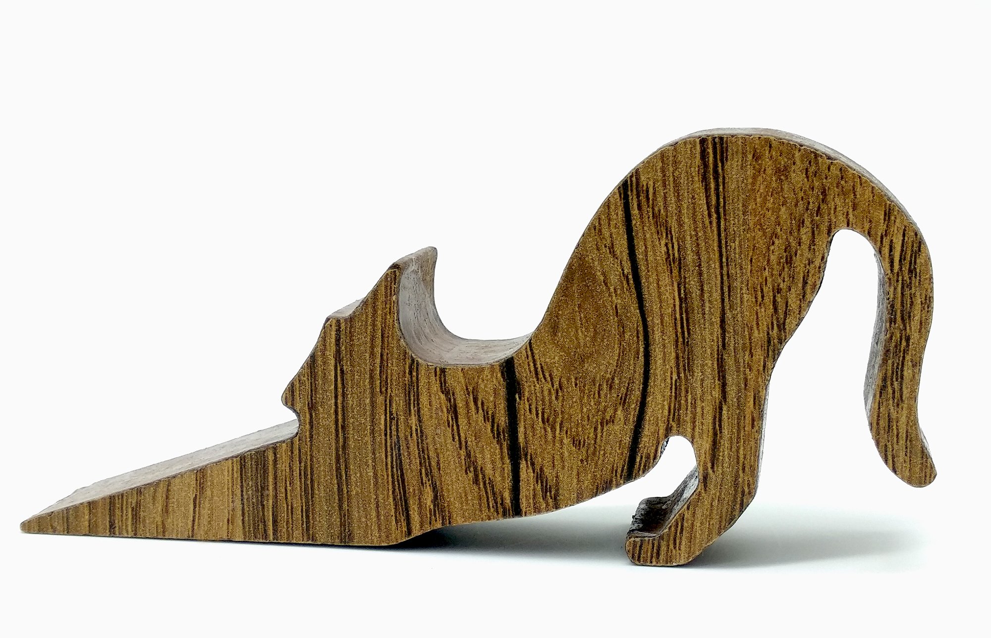 VAH New Cat Design Small Non-Slip Wooden Door Stoppers - to Stop Or Jam The Doors, Door Stopper,Door Closed,Stopper, Wooden Door Stoper to Stop Door for All Door Home | Office | Hotel (B07P8MTHRN) Amazon Price History, Amazon Price Tracker