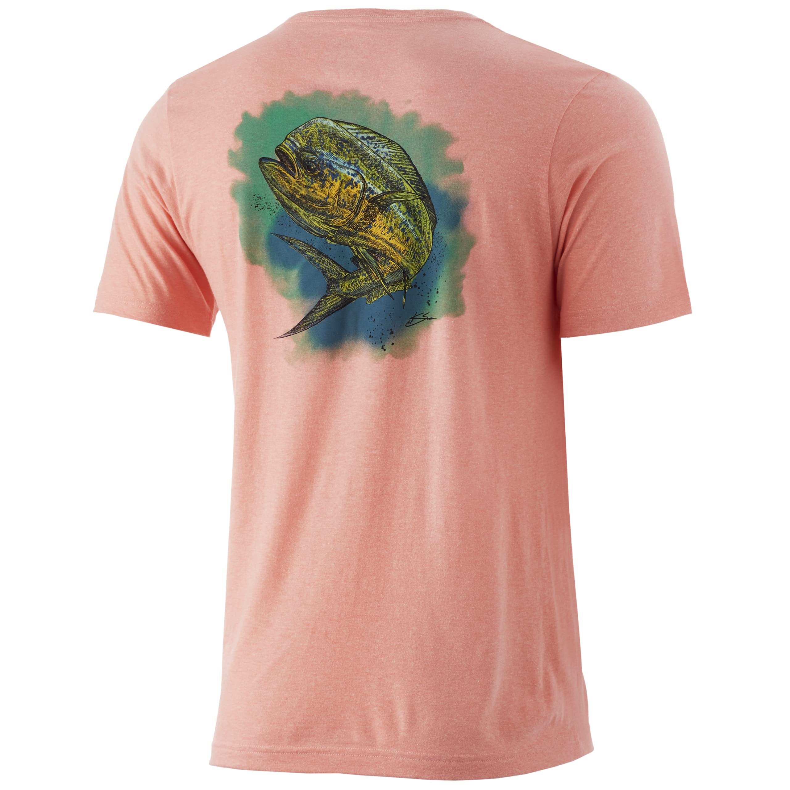 HUK Mens Performance Fishing Logo Tee, Short Sleeve T-Shirt for Men — view 21