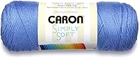 Vista 45 de Caron Simply Soft Feathered Gray Yarn - Paquete de 3 unidades de 170 g/6 oz - Acrílico - 4 medianos (peinado) - 288 metros - Tejido/ganchillo