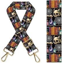 Purse Strap Replacement Crossbody 1.5" Wide Gold Buckle Shoulder Strap, Cute Handbag Strap Bag Strap