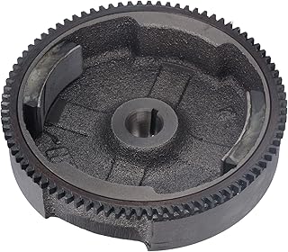 Omabeta Flywheel Replacement, Easy To Install Stable Performance Corrosion Resistance Electric Flywheel Iron for 168F Electric Flywheel