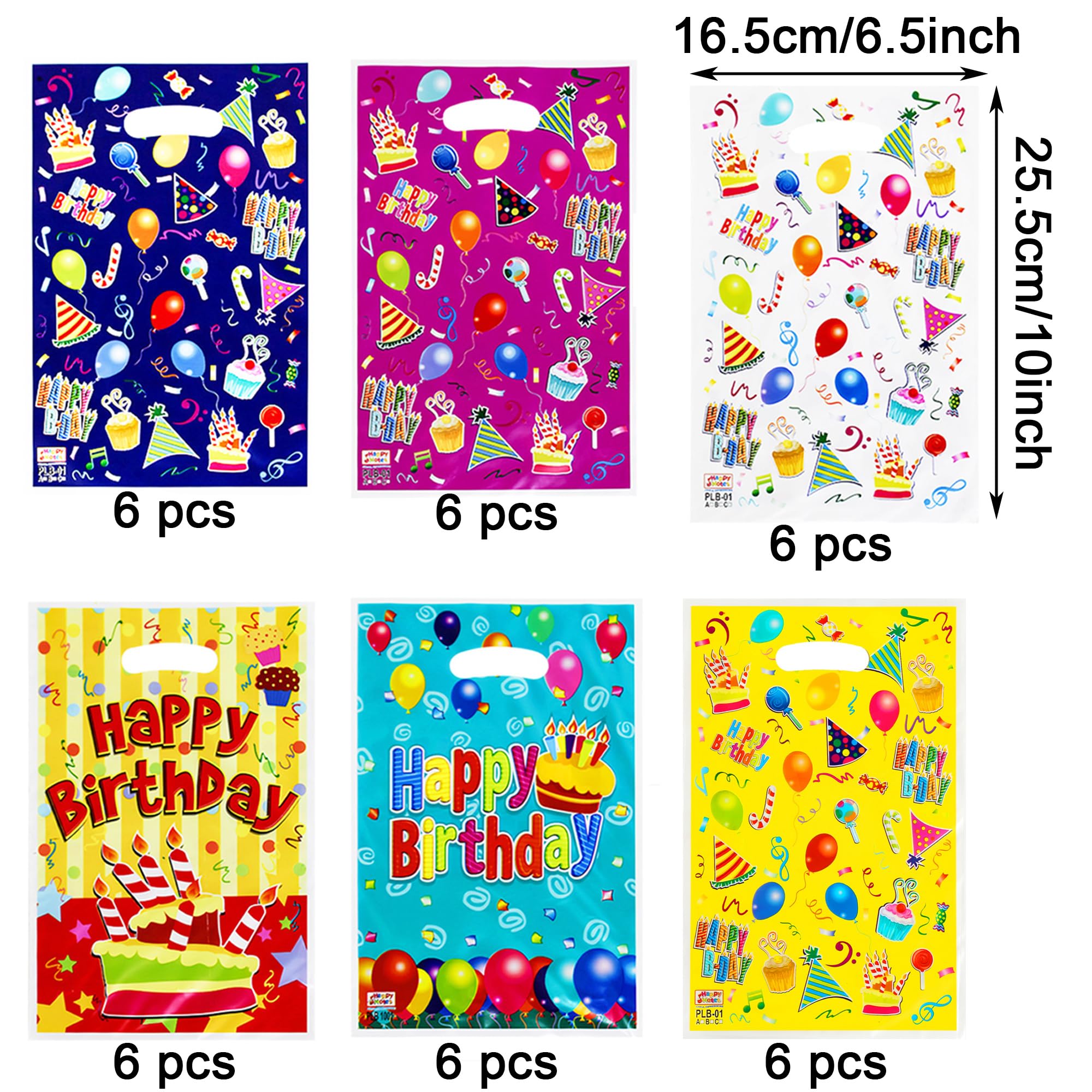 12 sacs cadeaux magiques avec 18 autocollants pour fête d'assistance, cadeau d'anniversaire d'enfant garçon, bonbons à remplir et à - Maison