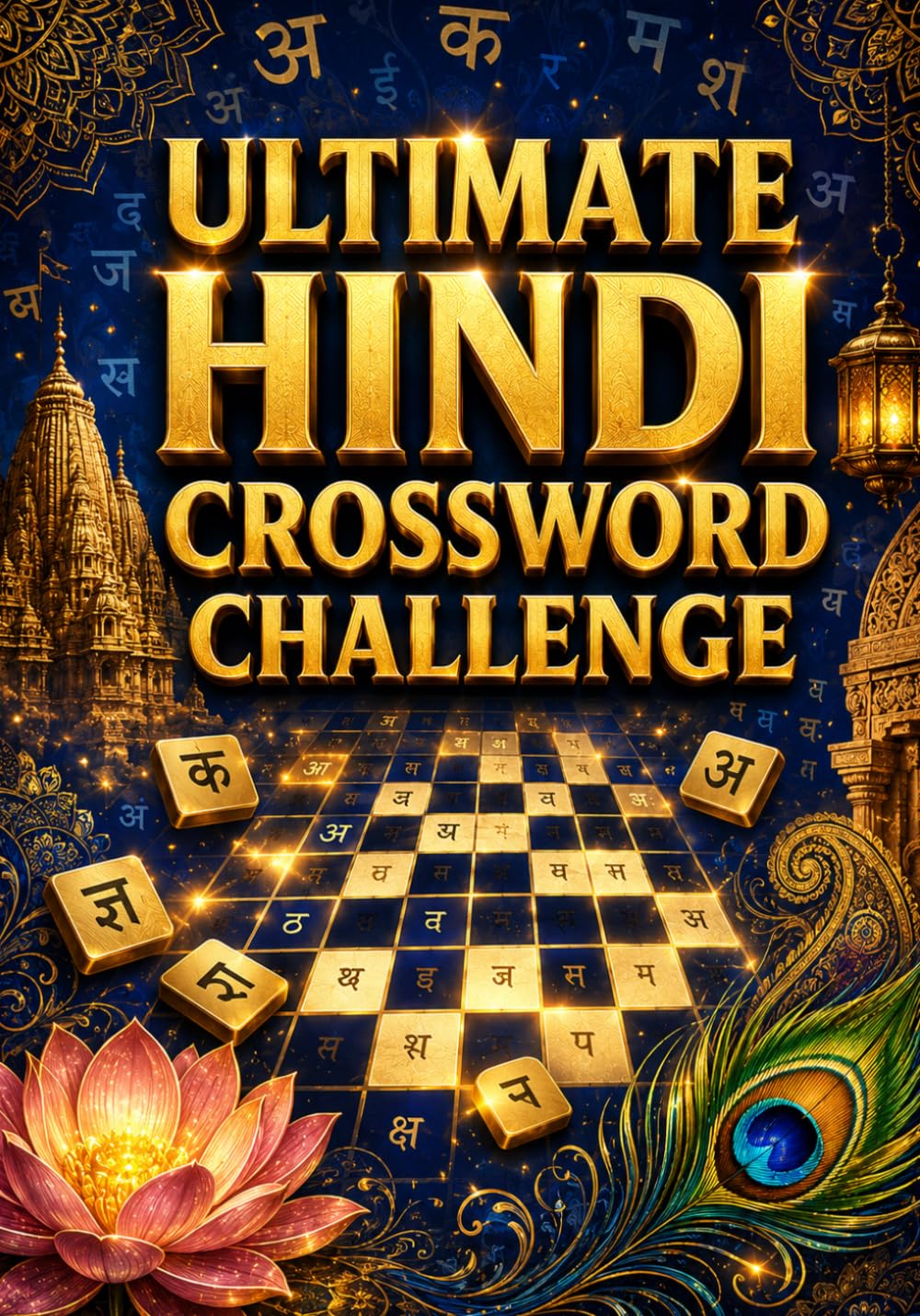 Ultimate Hindi Crossword Challenge: Exciting Hindi Word Puzzles to Boost Your Vocabulary, Memory & Problem-Solving Skills