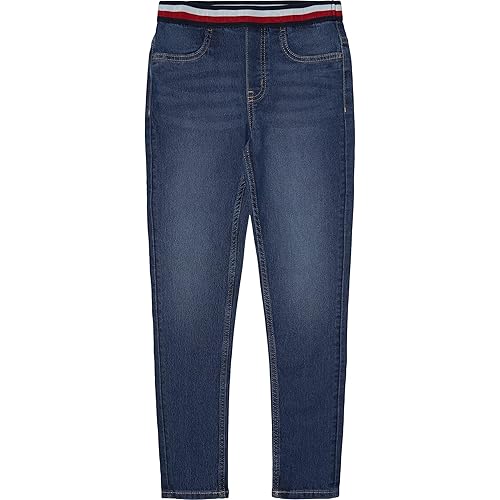 Tommy Hilfiger Girls' Stretch Denim Jegging with Elastic Wasitband