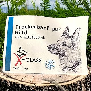 X-CLASS Pure Dry Barf Wild 100% Game Meat Dogs All Ages 1 kg product image