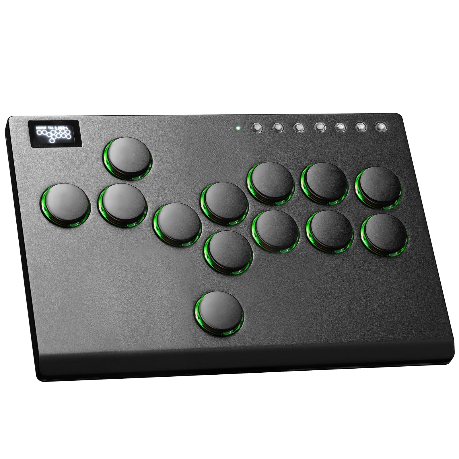 JZW-Shop Haute42 All Metal Arcade Stick M13, All-Button Arcade Controller for Switch, PC, PS4, PS3, Steam Deck, Arcade Fight Stick Joystick with Turbo & Custom RGB, Supports Hot-Swap & SOCD