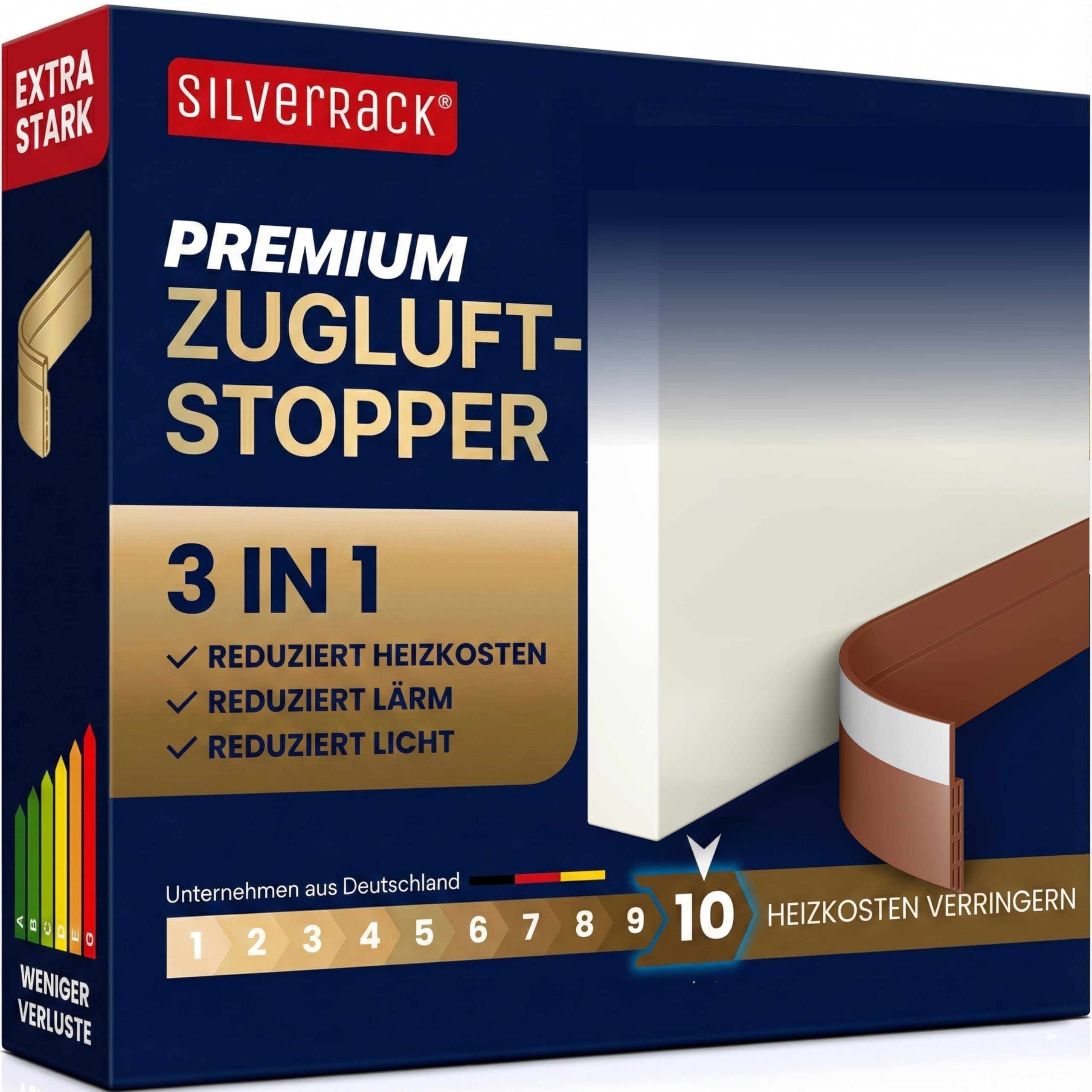 SilverRack Zugluftstopper für Türen