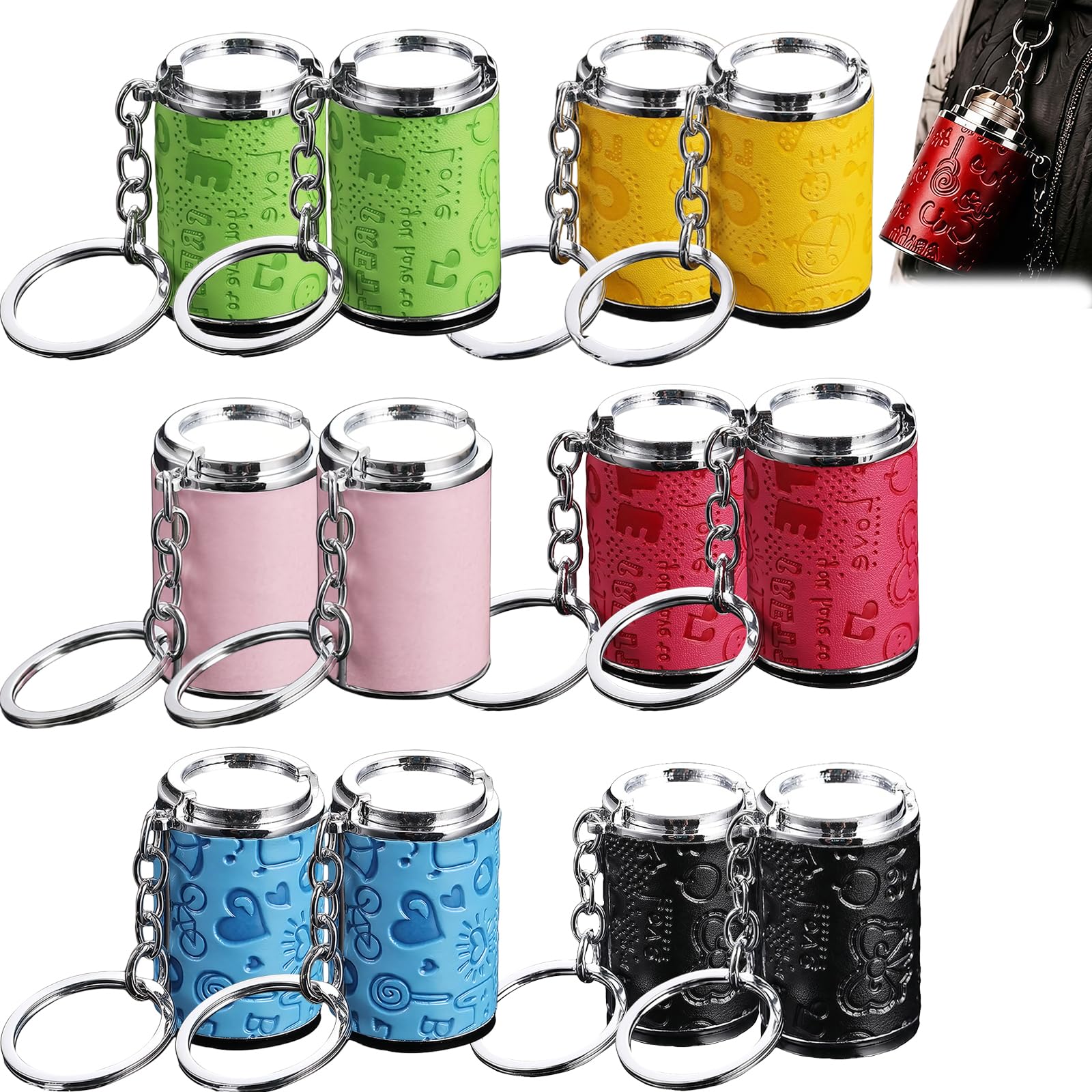 Portamonete Chiave Portamonete Mini Custodia Rigida Zip Portatile