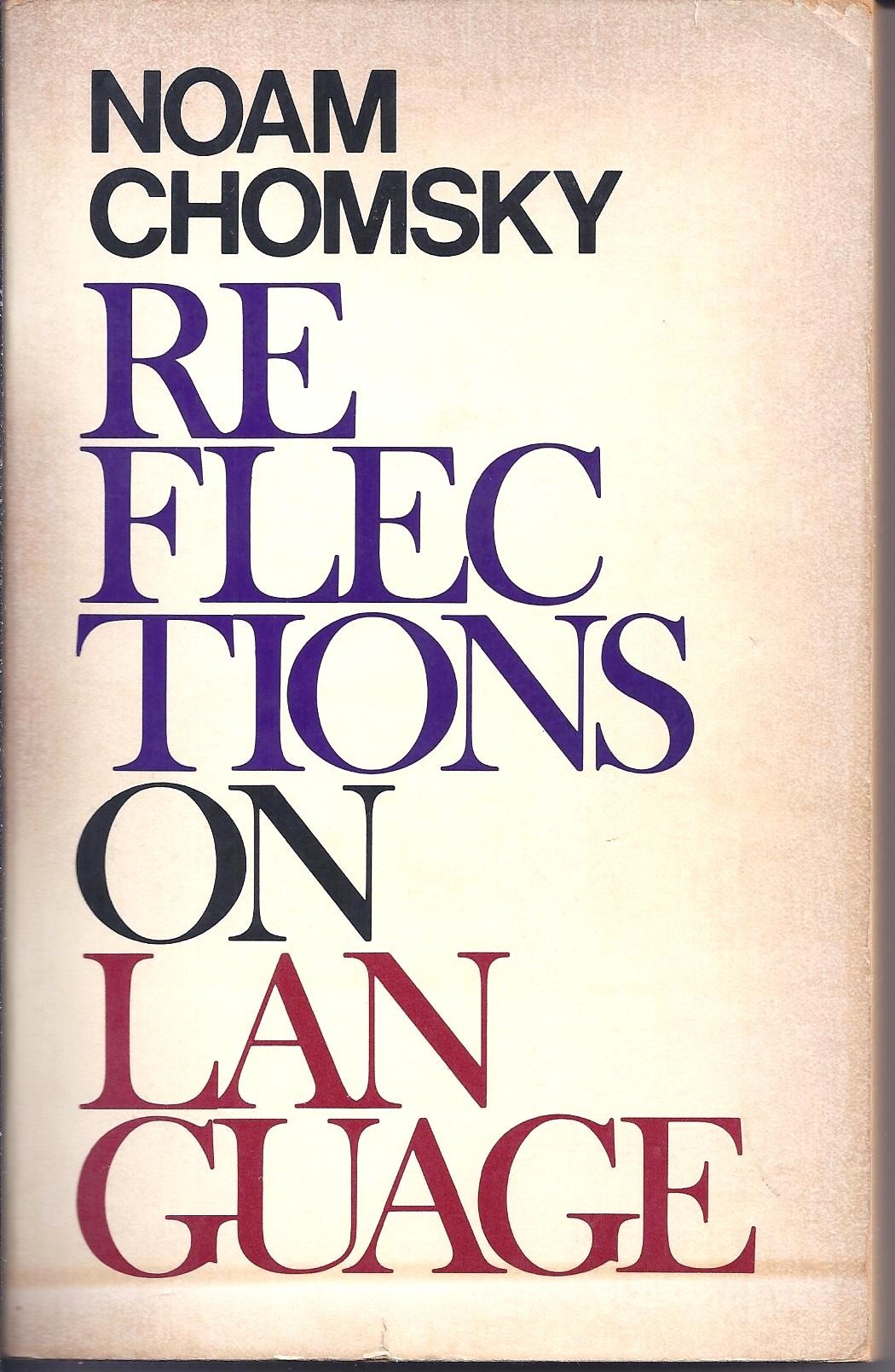Buy Reflections on Language — BookShops.in