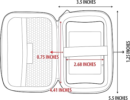 Miniatura 8 de USA Gear Hotspot WiFi portátil para viaje con correa para la muñeca, compatible con puntos de acceso móvil Wi-Fi 4G LTE de Verizon, Huawei,