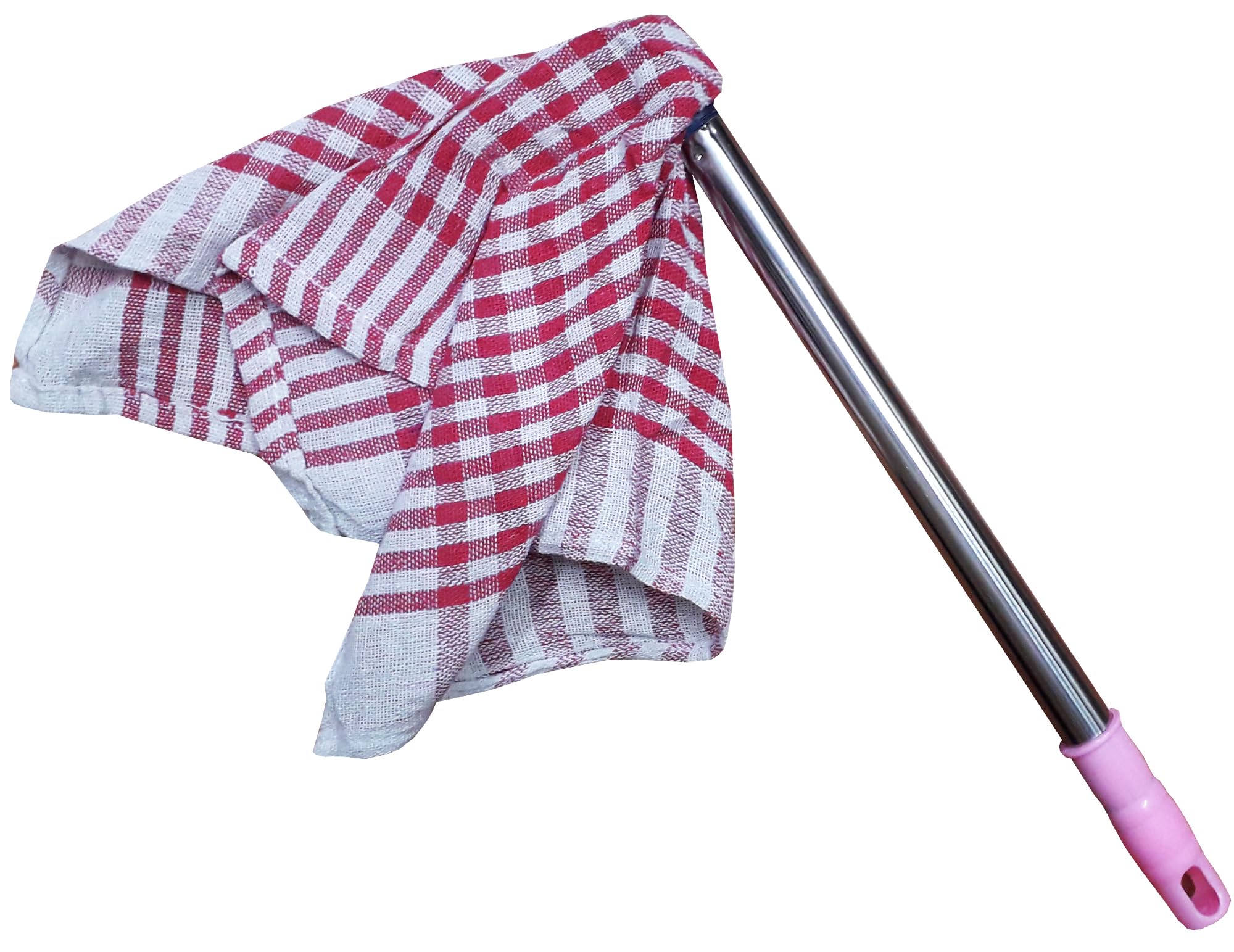 HOMENEX Dusting Cloth with Handle | Home Duster with Stainless Steel Handle with reusable cloth for office & house (1) (B0C1V6HY57) Amazon Price History, Amazon Price Tracker