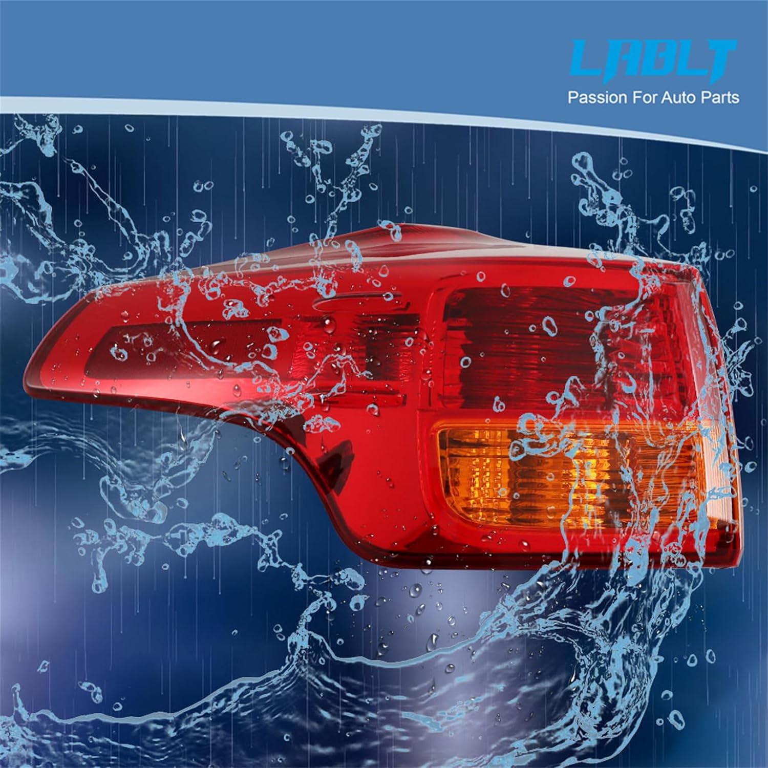 LABLT Driver Left Outer Side Tail Light Replacement for 2013 2014 2015 RAV4 Rear Light 8155142161