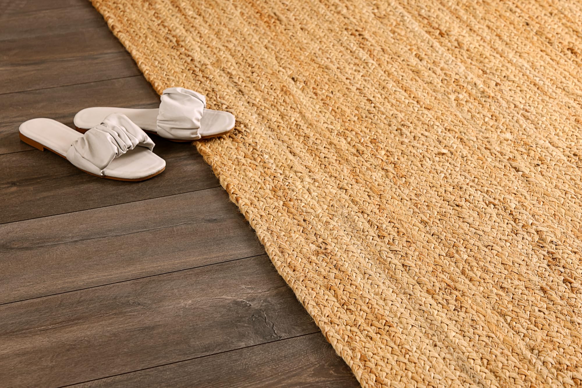 MY-RUG Jute-Teppich Läufer 80x300 cm - Handgewebt Boho Naturteppich Beige | Langlebiger Sisalteppich aus 100% Naturfaser - Wendbar, pflegeleicht und ideal für Flur, Küche oder Schlafzimmer geeignet.