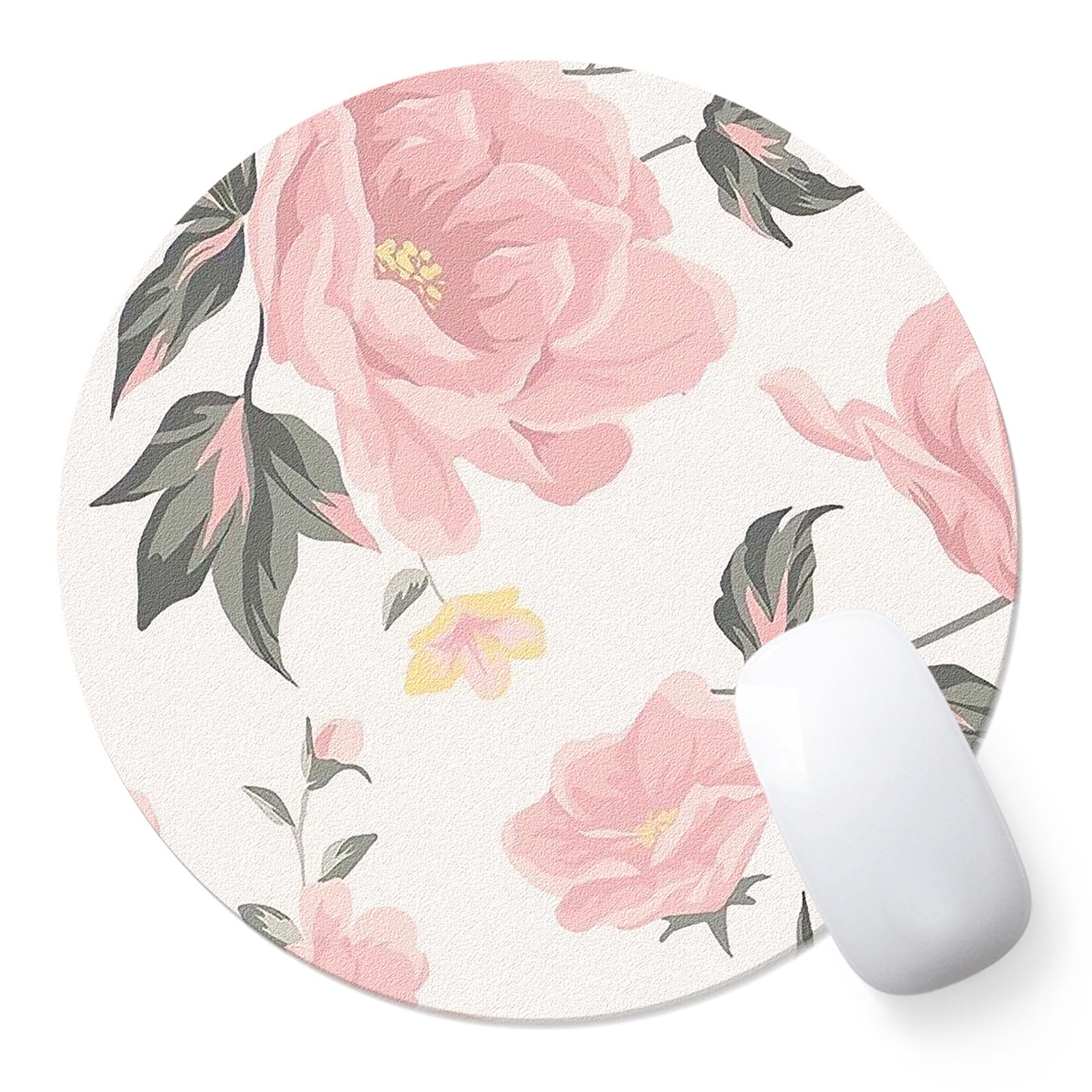 AOKSUNOVA Mini Tapis De Souris Flamant Rose – 18x16 Cm, Ultra-Portable Et Antidérapant