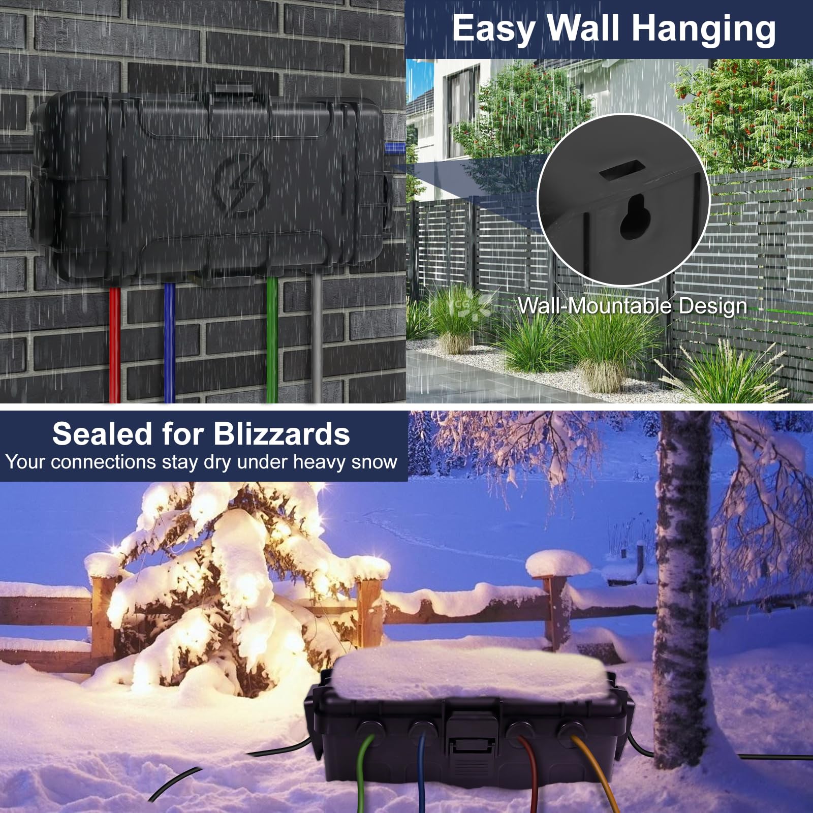Outdoor Electrical Box - Waterproof & Durable -4 Outdoor Electrical Box - Waterproof & Durable -4