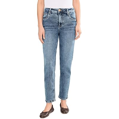 Джинсы KUT from the Kloth Rachael High Rise Fab Ab Mom Jean Regular Hem