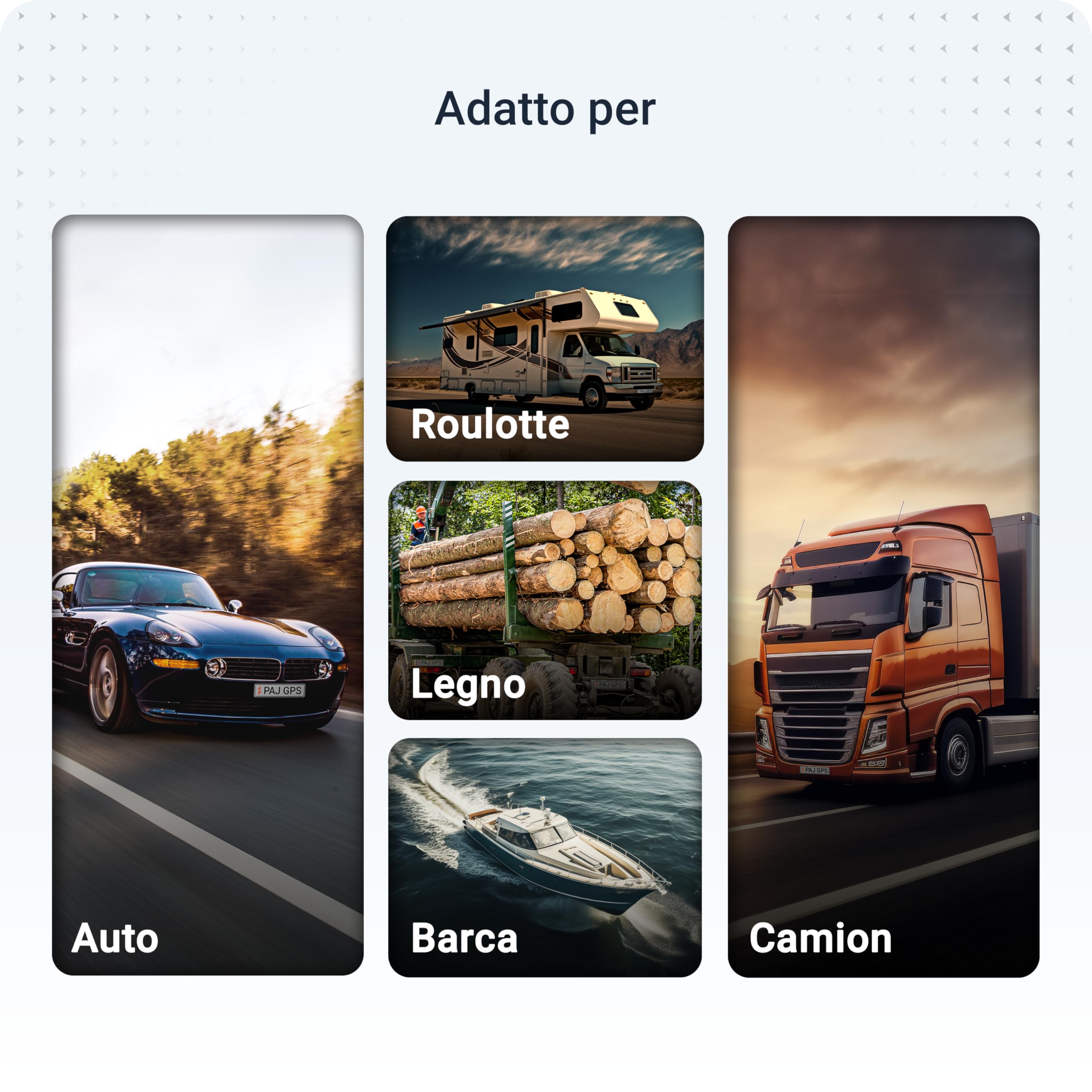 PAJ COMPACT Finder 4G, Localizzatore GPS Auto, Moto, Camion - Durata Batteria fino a 40gg (Mod. Standby) - Tracker con Localizzazione in Tempo Reale, Funz. Antifurto e Notifiche di Allarme tramite App